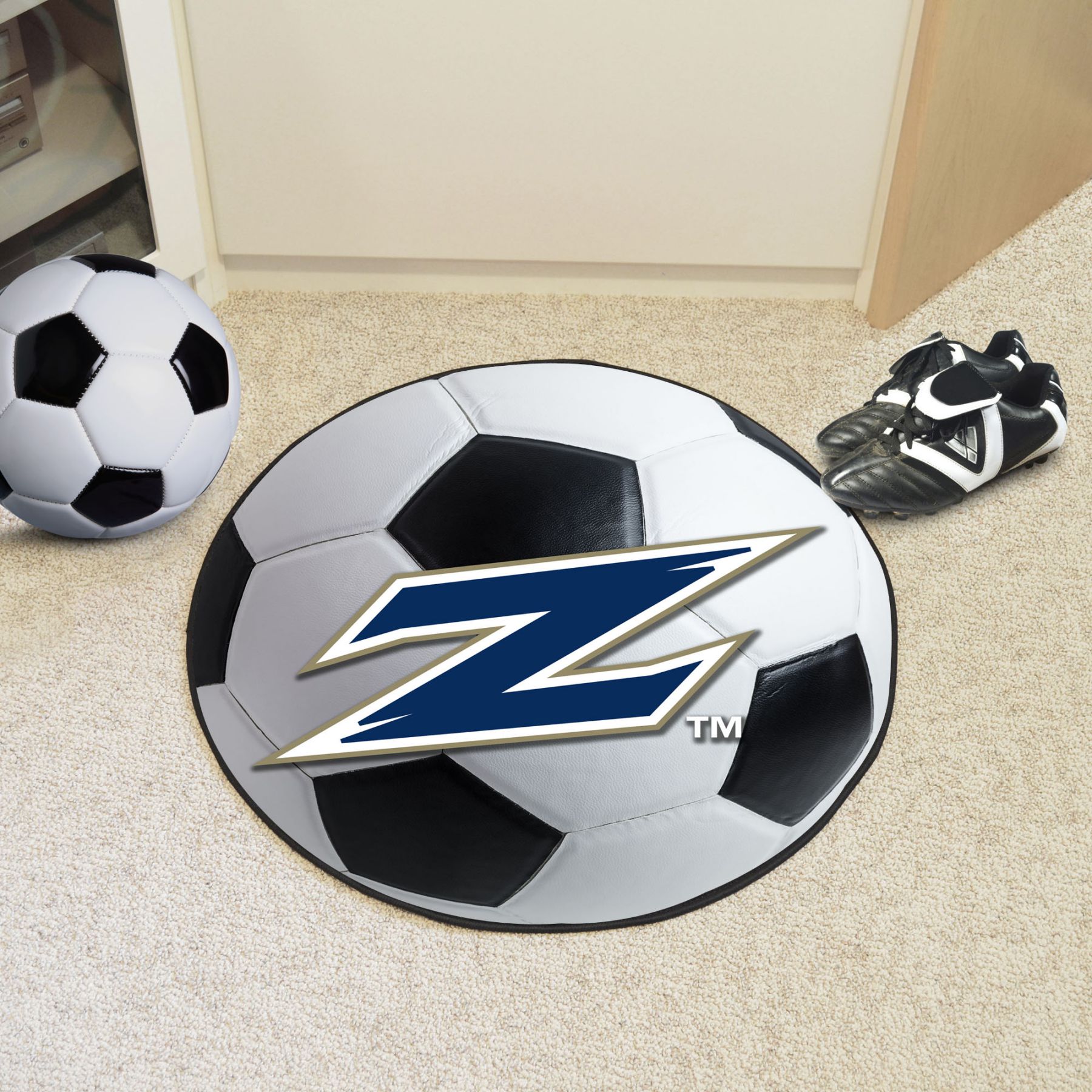 University of Akron Soccer Ball Mat | Fanhood Gear