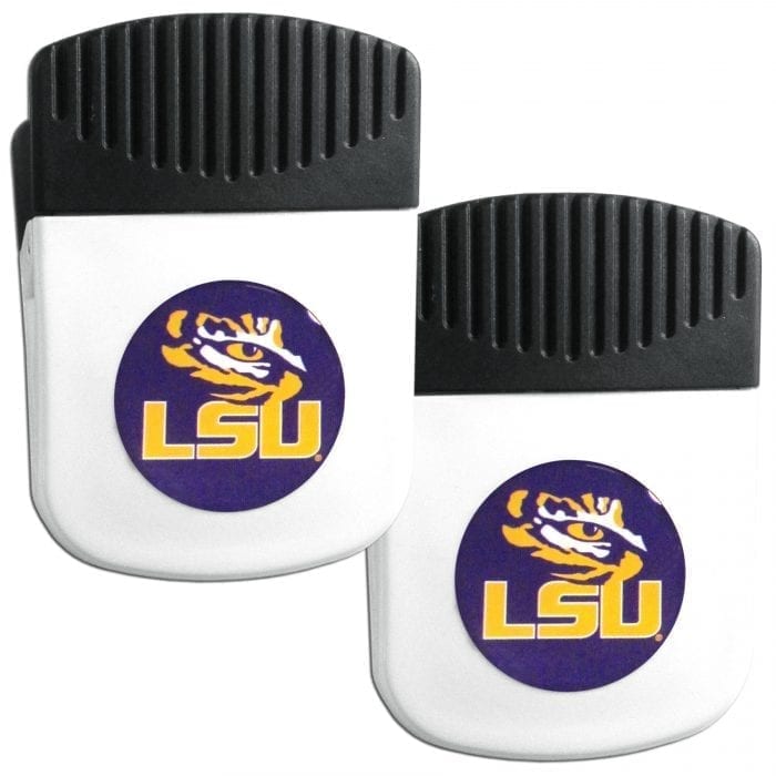 LSU Tigers Clip Magnet with Bottle Opener, 2 pack