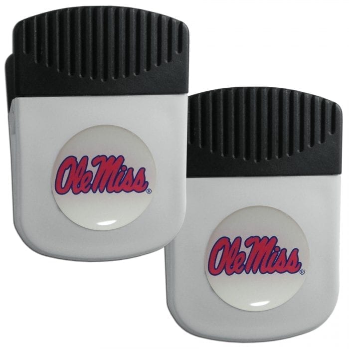 Mississippi Rebels Clip Magnet with Bottle Opener, 2 pack