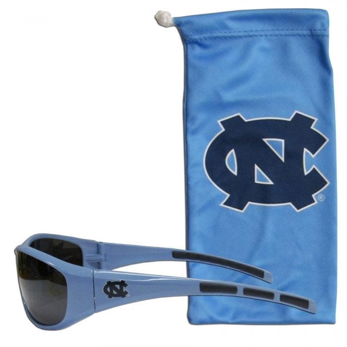 N. Carolina Tar Heels Sunglass and Bag Set