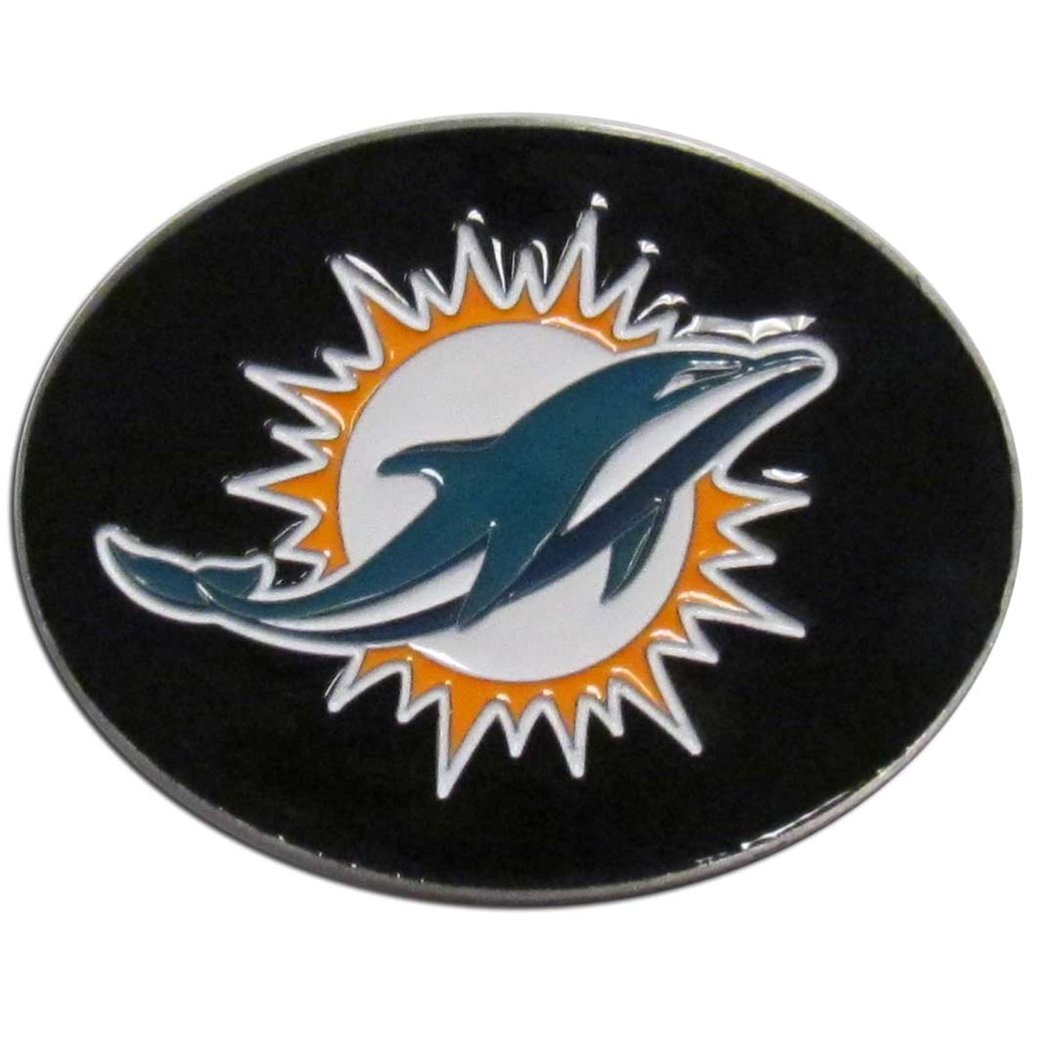 Miami Dolphins Logo Belt Buckle | Fanhood Gear