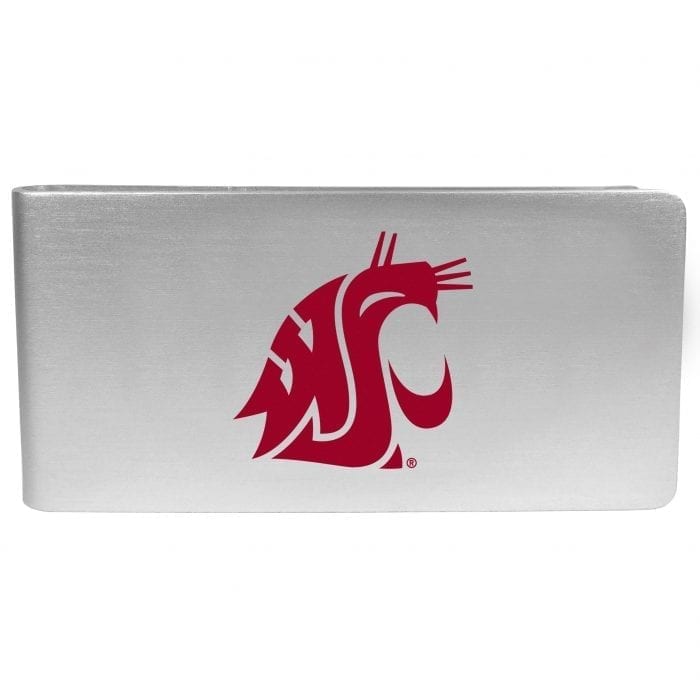 Washington St. Cougars Logo Money Clip