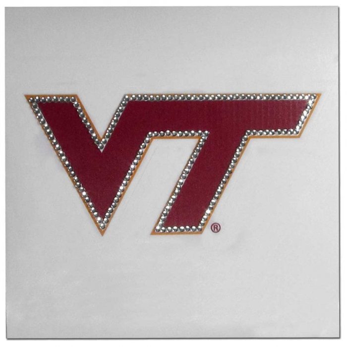 Virginia Tech Hokies Vinyl Bling Decal