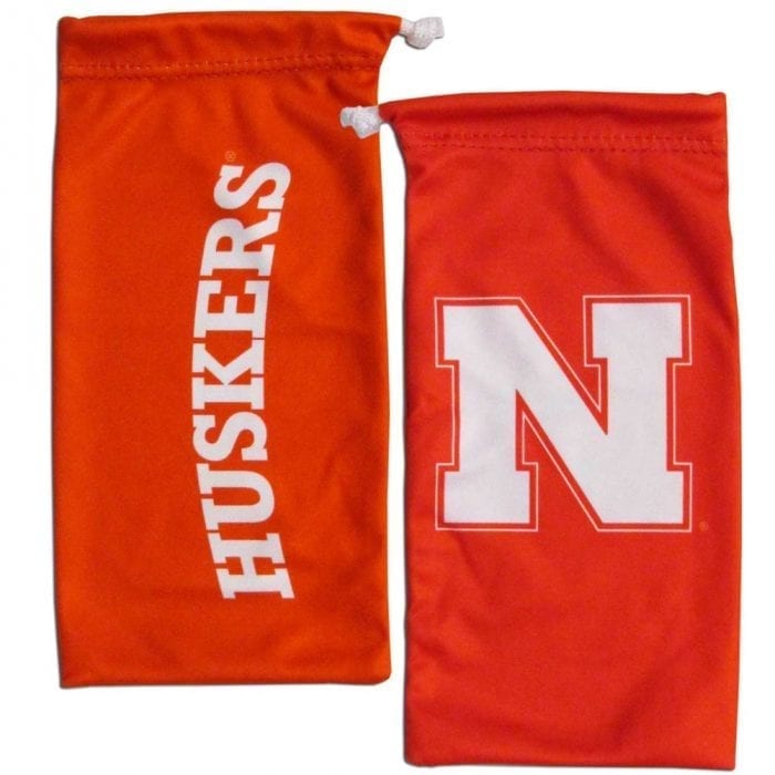 Nebraska Cornhuskers Microfiber Sunglass Bag