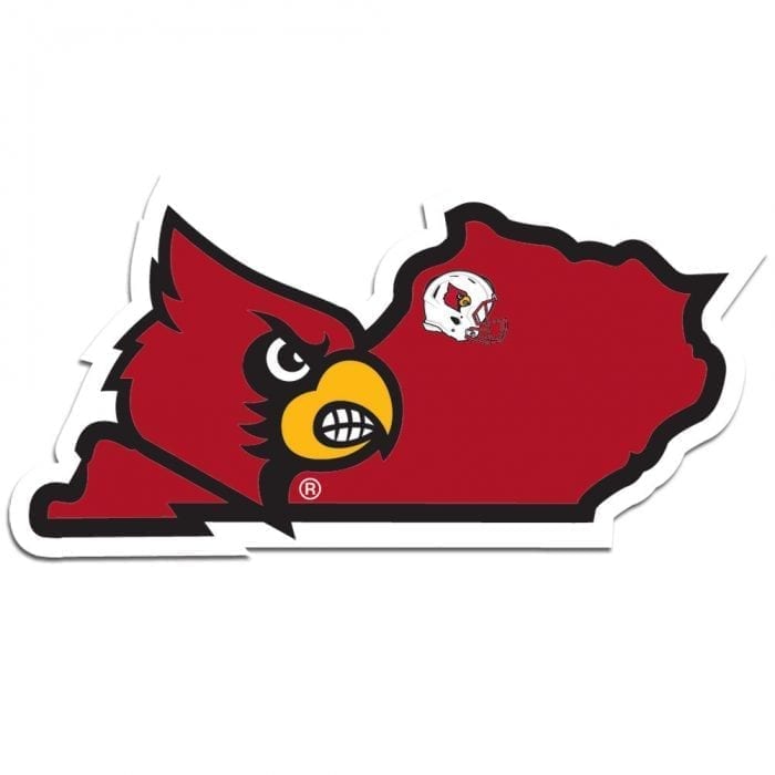 Louisville Cardinals Home State Decal