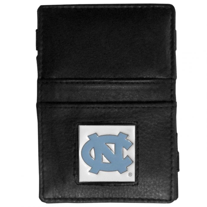 N. Carolina Tar Heels Leather Jacob's Ladder Wallet