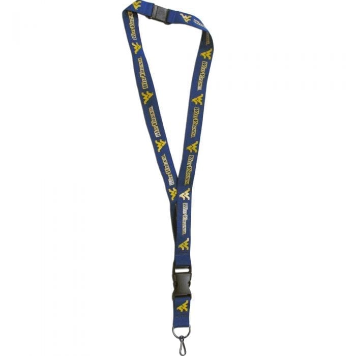 W. Virginia Mountaineers Lanyard