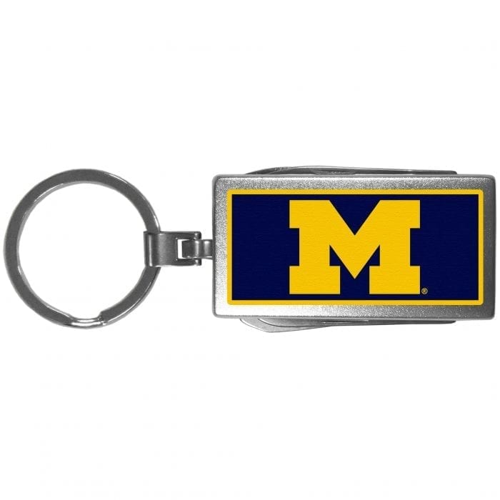 Michigan Wolverines Multi-tool Key Chain, Logo