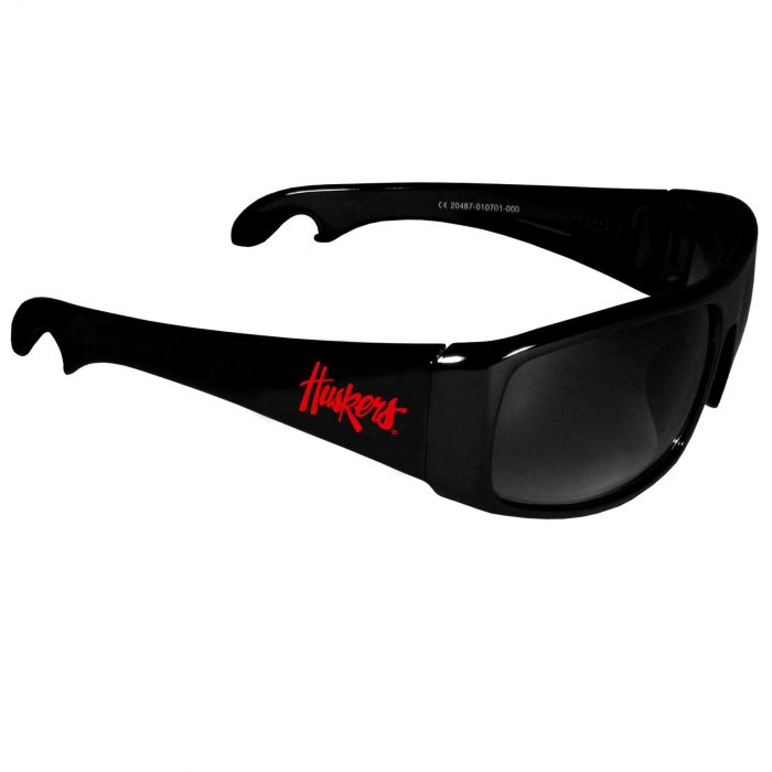 Nebraska Cornhuskers Wrap Bottle Opener Sunglasses