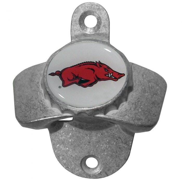 Arkansas Razorbacks Wall Mounted Bottle Opener