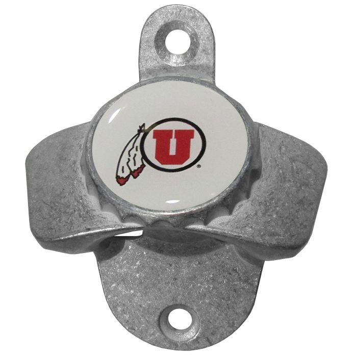 Utah Utes Wall Mounted Bottle Opener