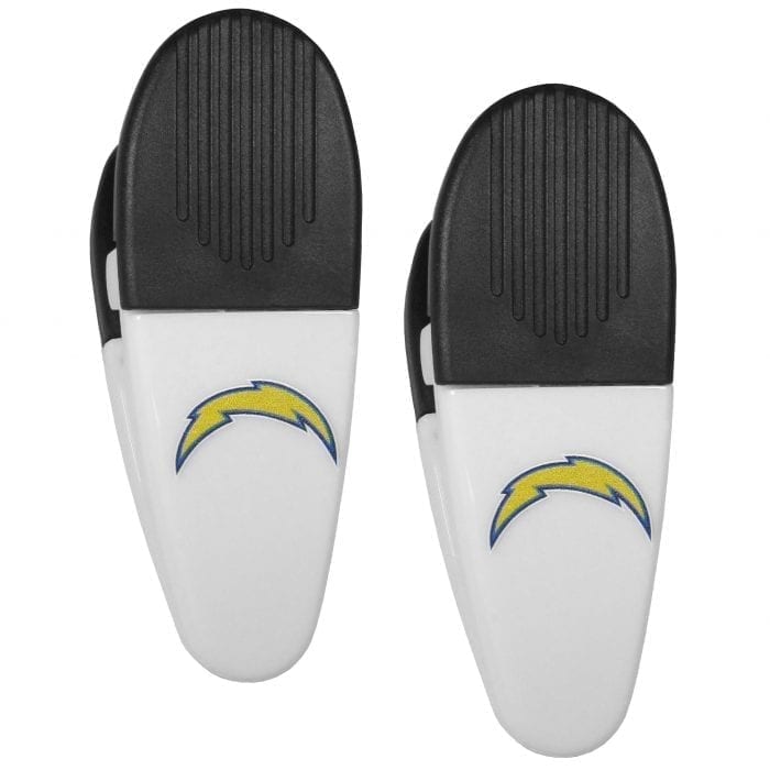 Los Angeles Chargers Mini Chip Clip Magnets, 2 pk