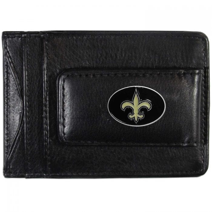 New Orleans Saints Leather Cash & Cardholder