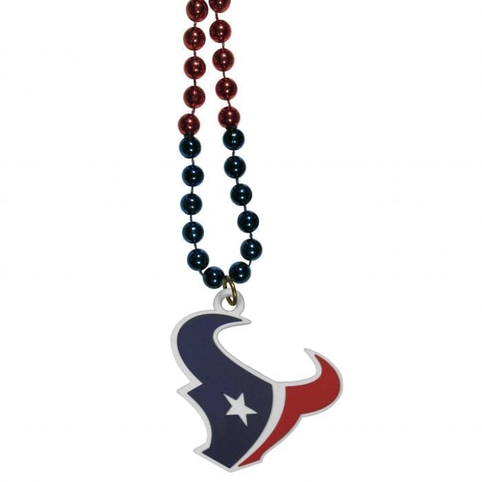 Houston Texans Mardi Gras Necklace