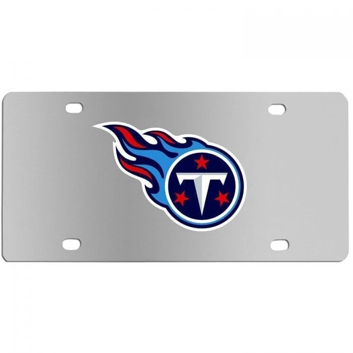 Tennessee Titans Steel License Plate Wall Plaque