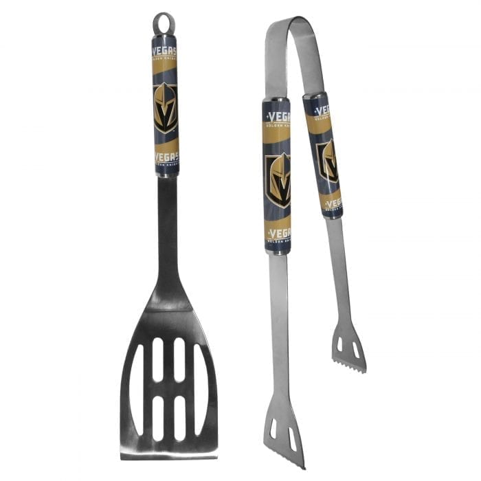 Las Vegas Golden Knights® 2 pc Steel BBQ Tool Set