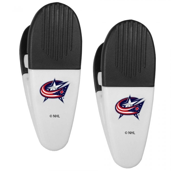 Columbus Blue Jackets® Mini Chip Clip Magnets, 2 pk