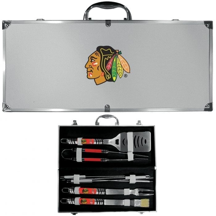 Chicago Blackhawks® 8 pc Tailgater BBQ Set