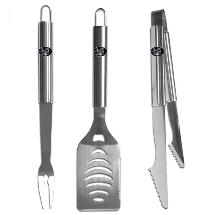 Los Angeles Kings® 3 pc Stainless Steel BBQ Set