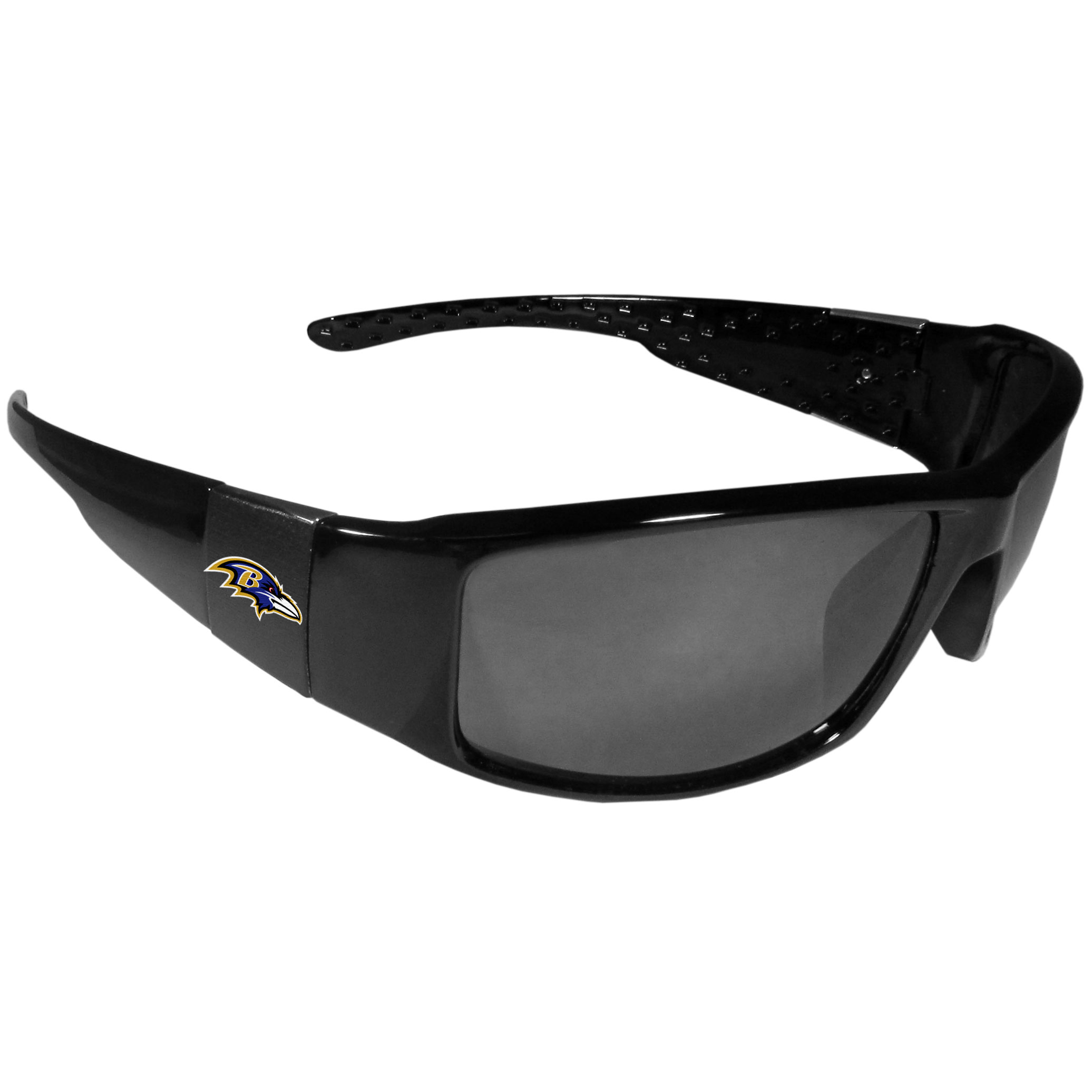 Baltimore Ravens Black Wrap Sunglasses | Fanhood Gear