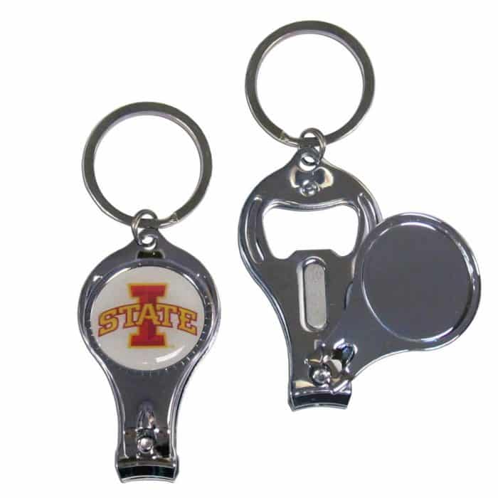 Iowa St. Cyclones Nail Care/Bottle Opener Key Chain