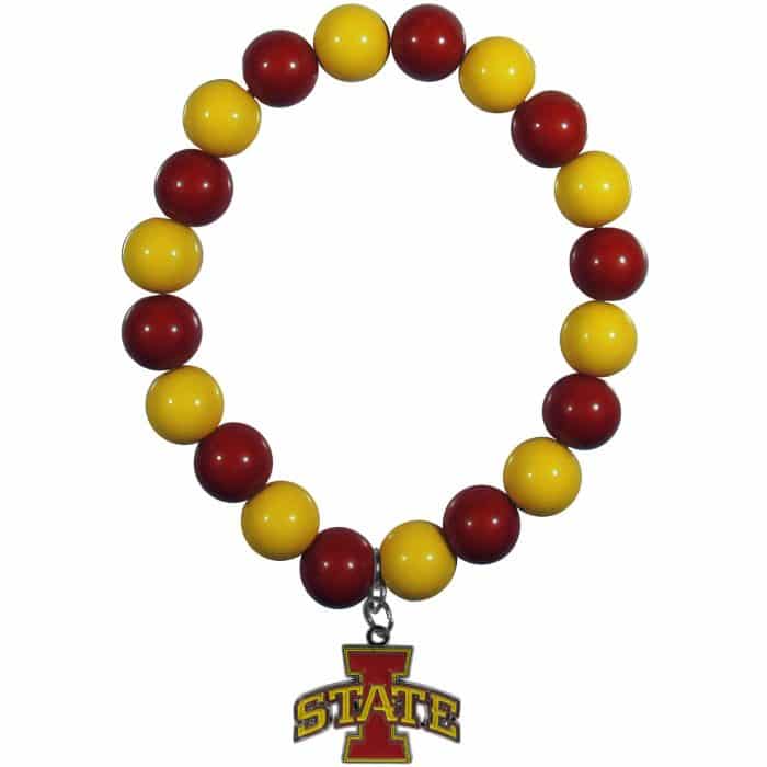 Iowa St. Cyclones Fan Bead Bracelet