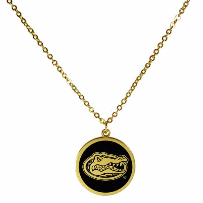 Florida Gators Gold Tone Necklace