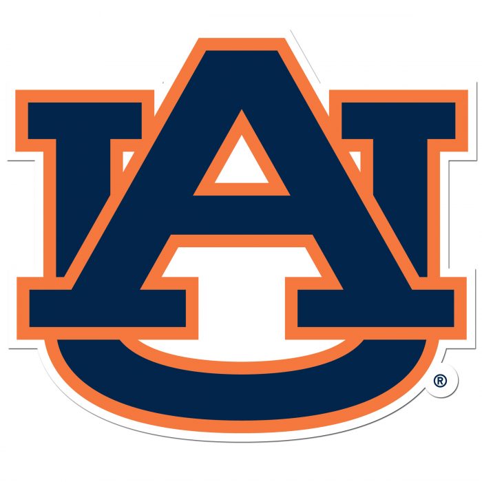 Auburn Tigers 8 inch Auto Decal