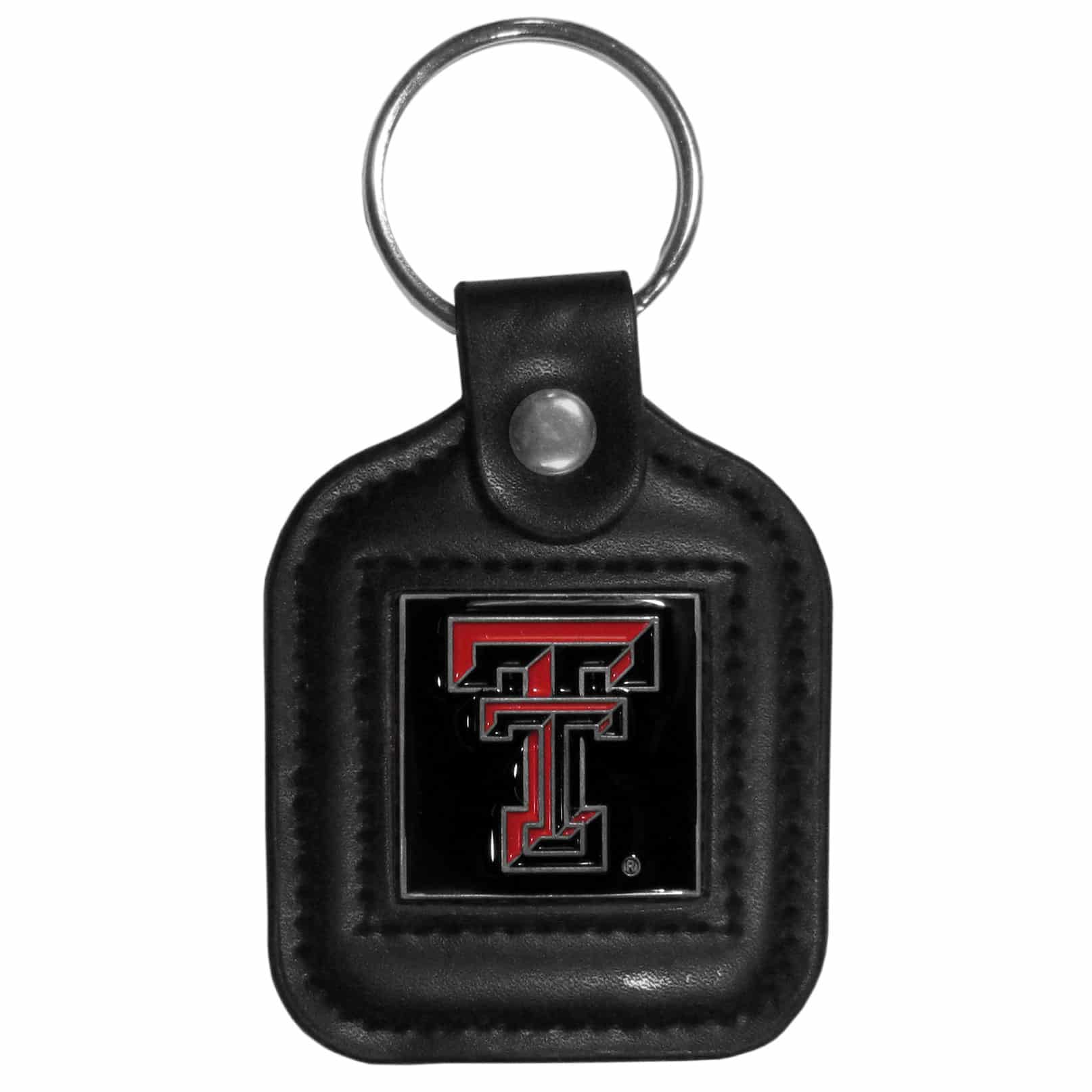 Texas Tech Raiders Square Leatherette Key Chain | Fanhood Gear