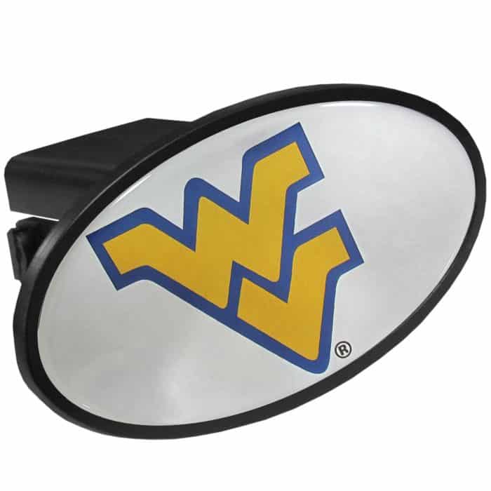 W. Virginia Mountaineers Plastic Hitch Cover Class III