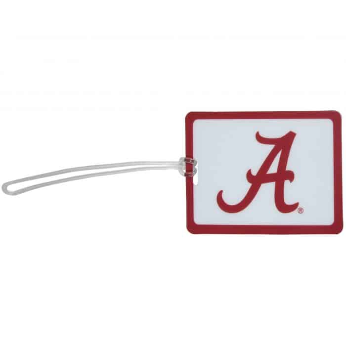 Alabama Crimson Tide Vinyl Luggage Tag