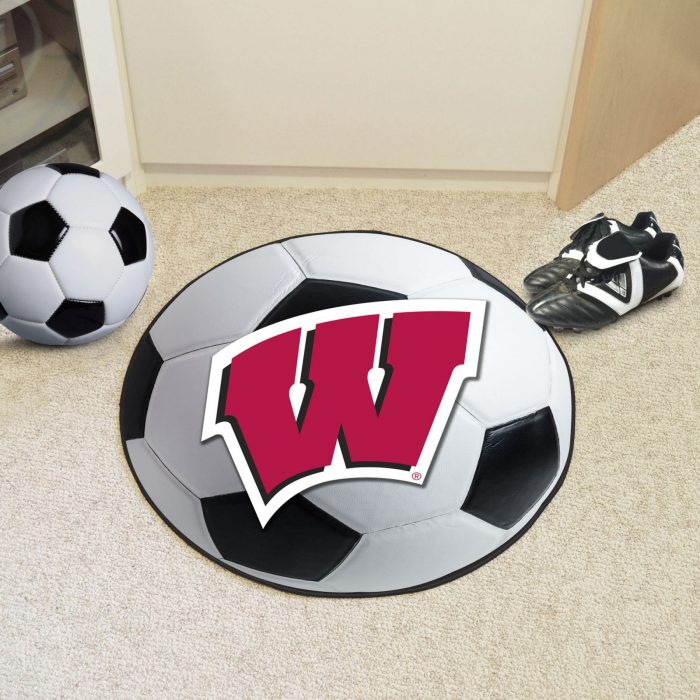 University of Wisconsin Soccer Ball Mat