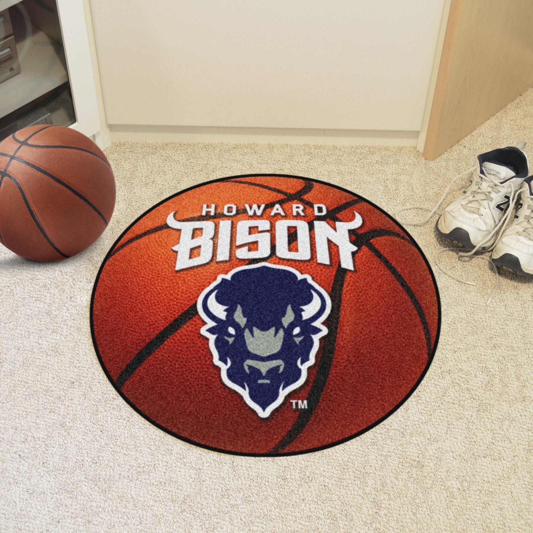 Howard University Basketball Mat | Fanhood Gear