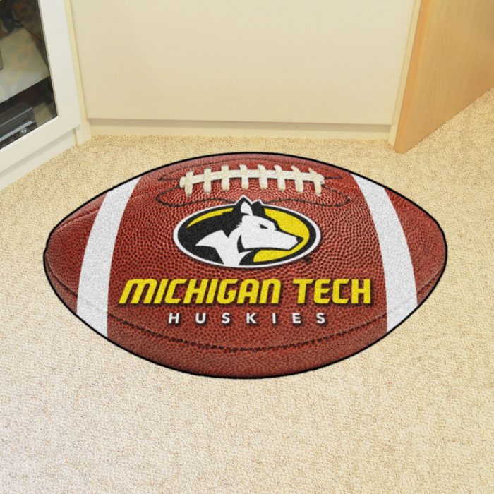 Michigan Tech University Football Mat