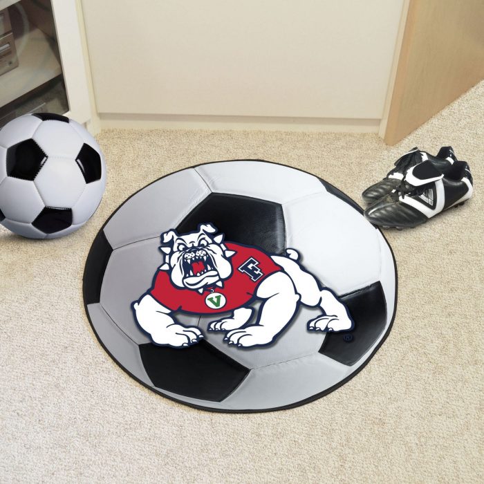 Fresno State Soccer Ball Mat