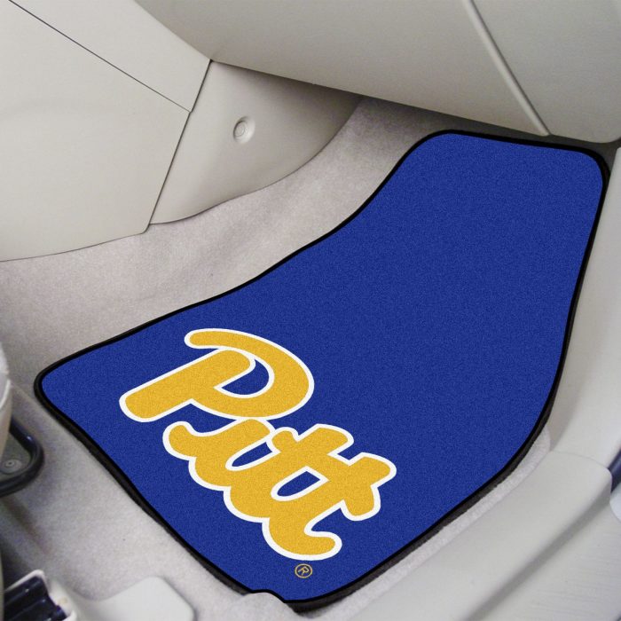 University of Pittsburgh 2-pc Carpet Car Mat Set