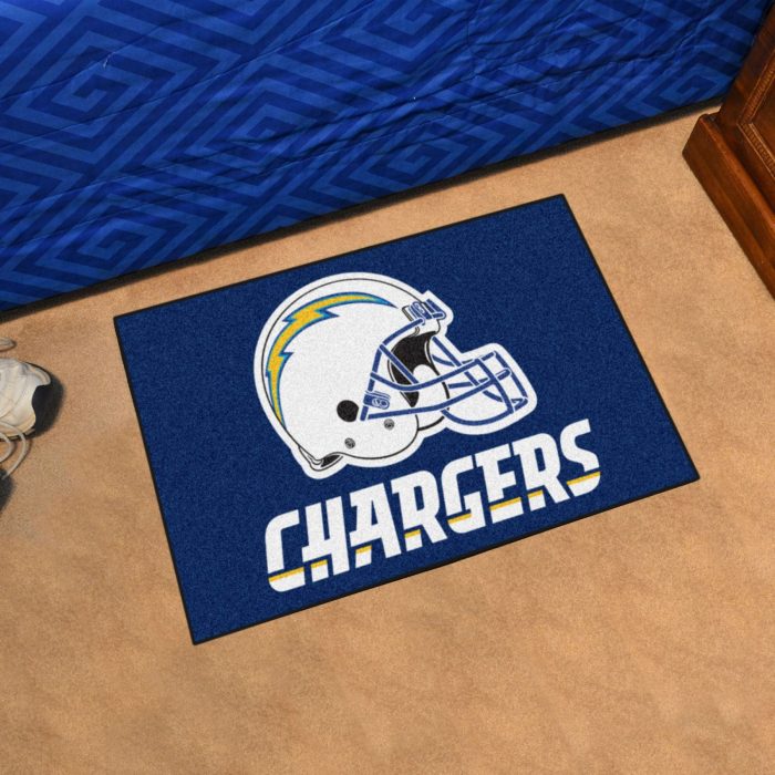 Los Angeles Chargers Starter Mat