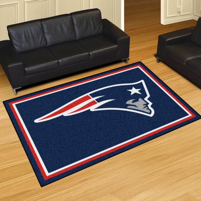 New England Patriots 5x8 Rug