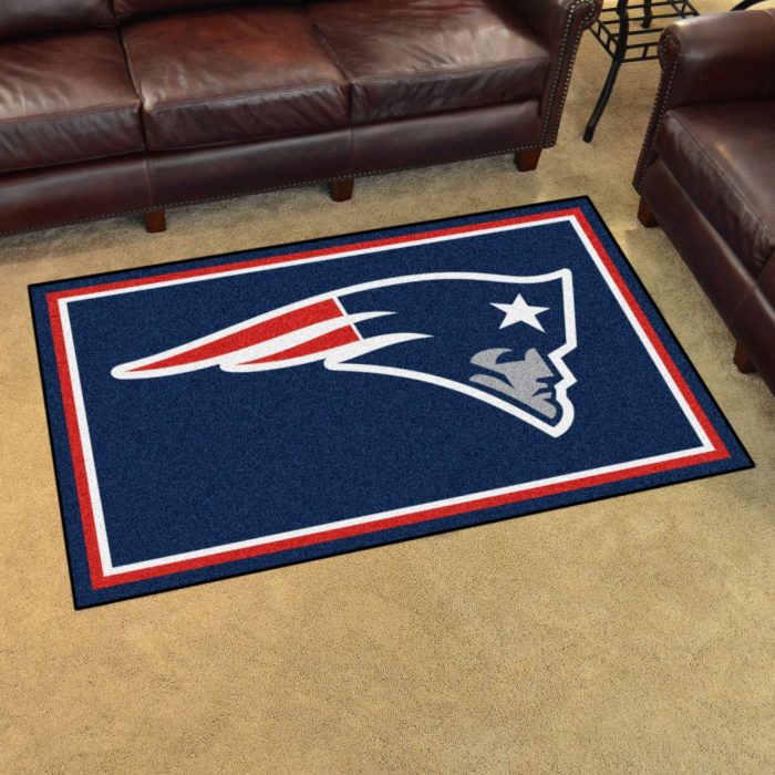 New England Patriots 4x6 Rug