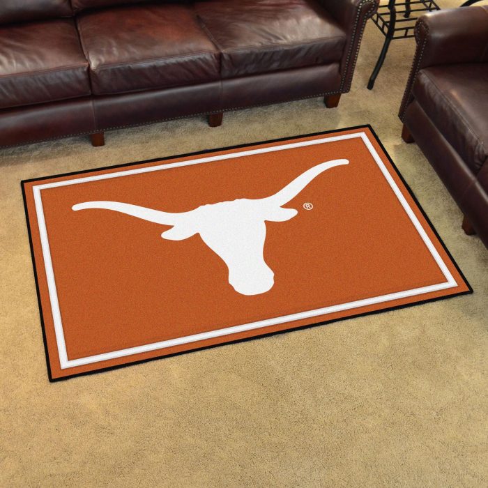 University of Texas 4x6 Rug