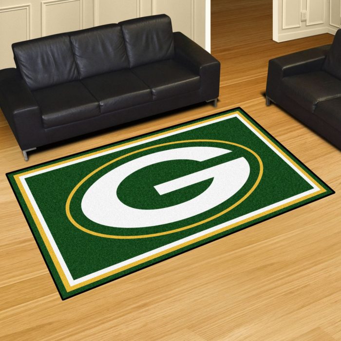 Green Bay Packers 5x8 Rug