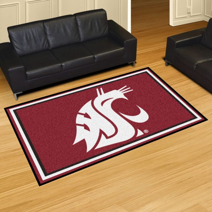 Washington State University 5x8 Rug