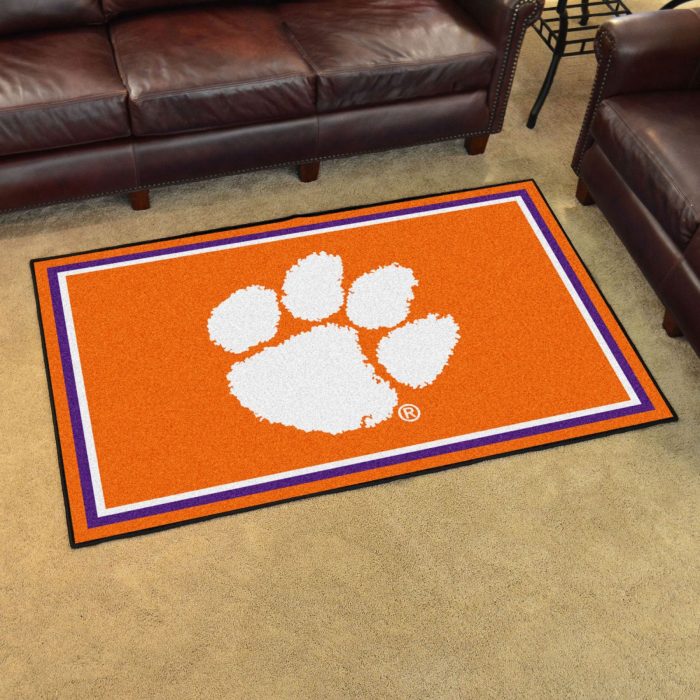 Clemson University 4x6 Rug