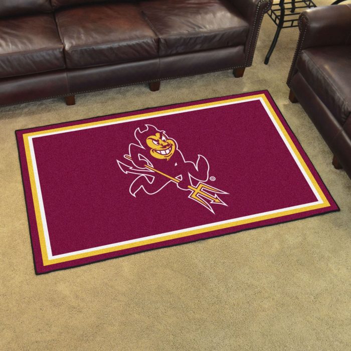 Arizona State University 4x6 Rug