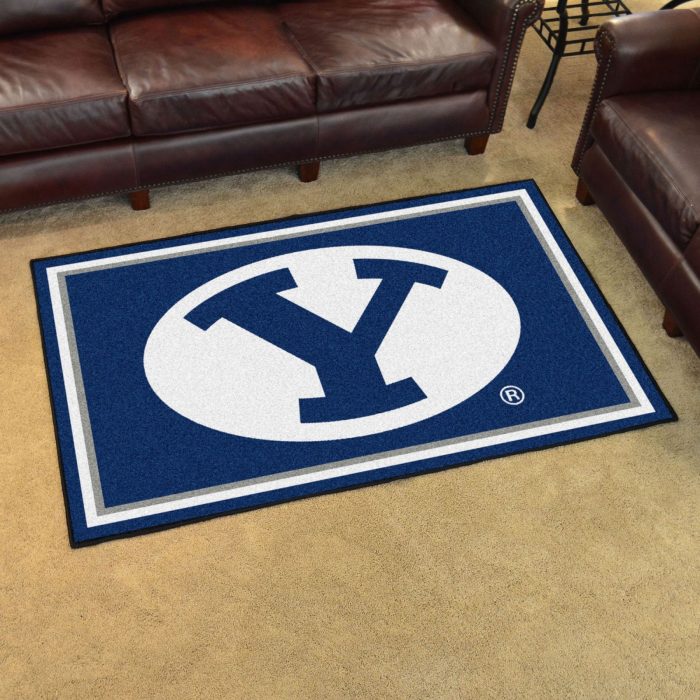 Brigham Young University 4x6 Rug