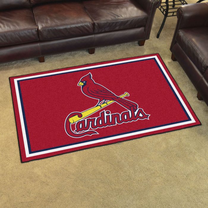 St. Louis Cardinals 4x6 Rug