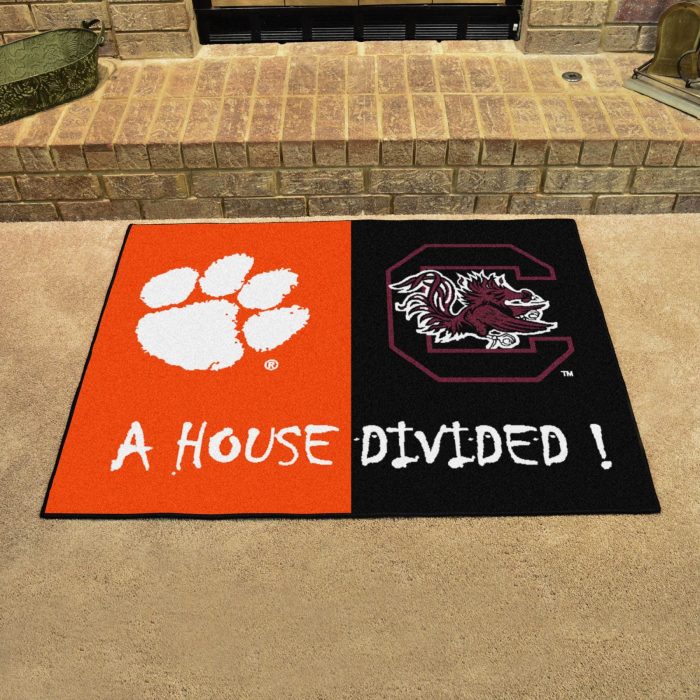 House Divided - Clemson / South Carolina House Divided Mat