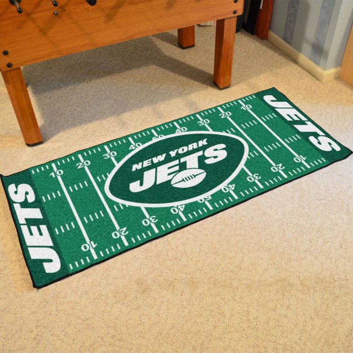 New York Jets Football Field Runner