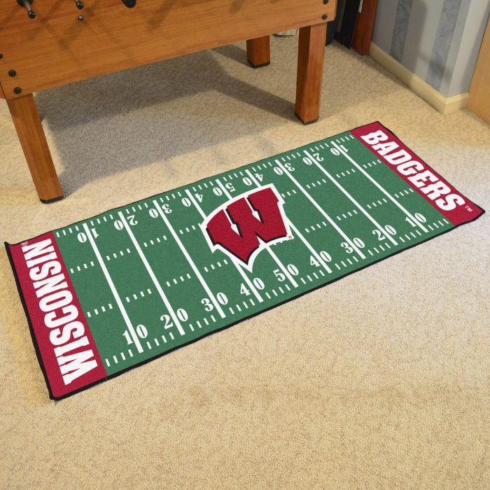 University of Wisconsin Football Field Runner