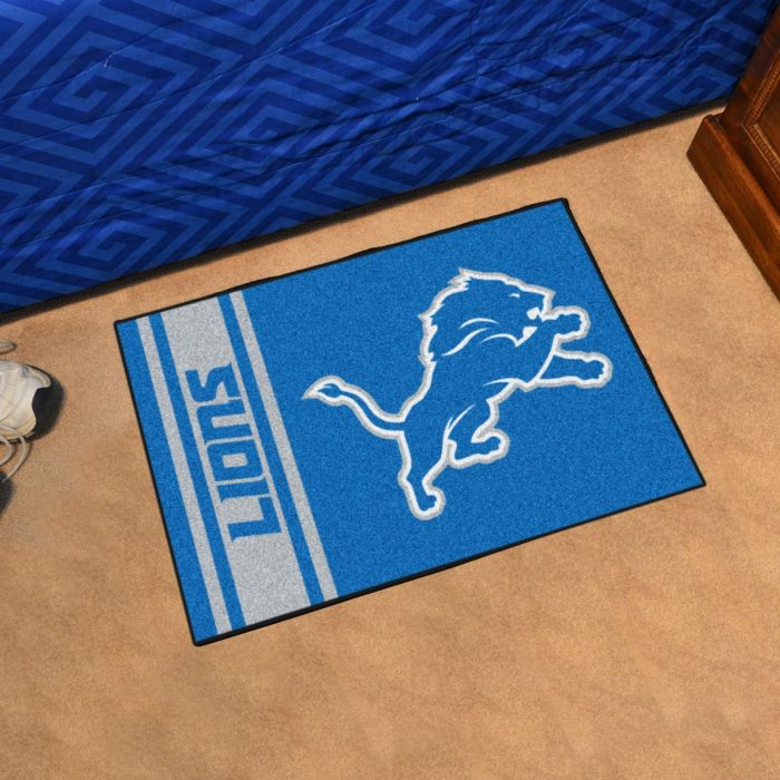 Detroit Lions Uniform Starter Mat